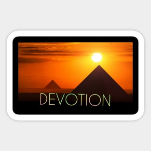 Devotion Sticker